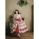 Miss Point Four-Season Orchard Short Sleeve and Sleeveless Tiered OP and Skirt(Reservation/2 Colours/Full Payment Without Shipping)